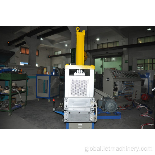 China plastic film recycling granulator with single screw Manufactory